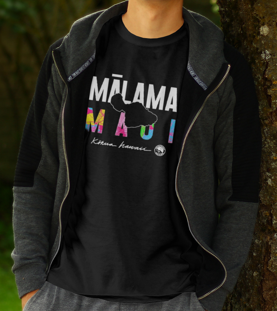 MĀLAMA MAUI Kōkua Hawaii T-Shirt