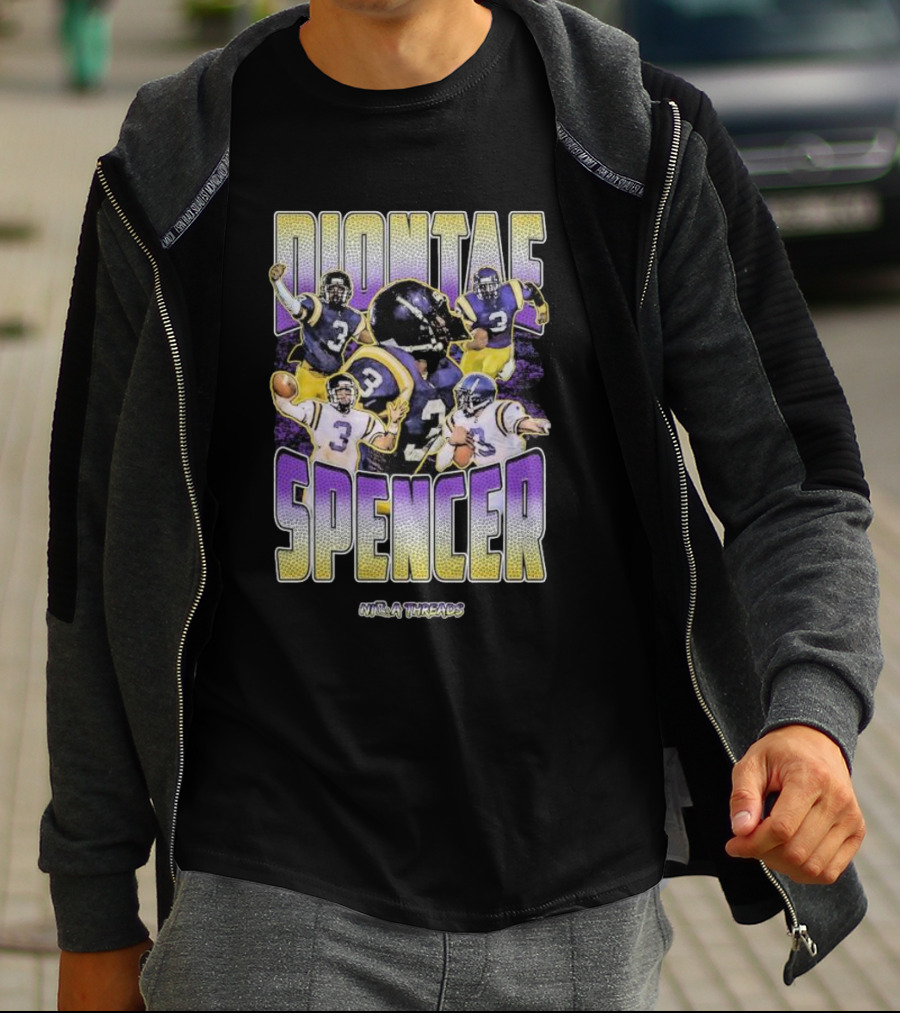 Diontae Spencer Vintage High School HUDL Wizards Football Legends T-Shirt