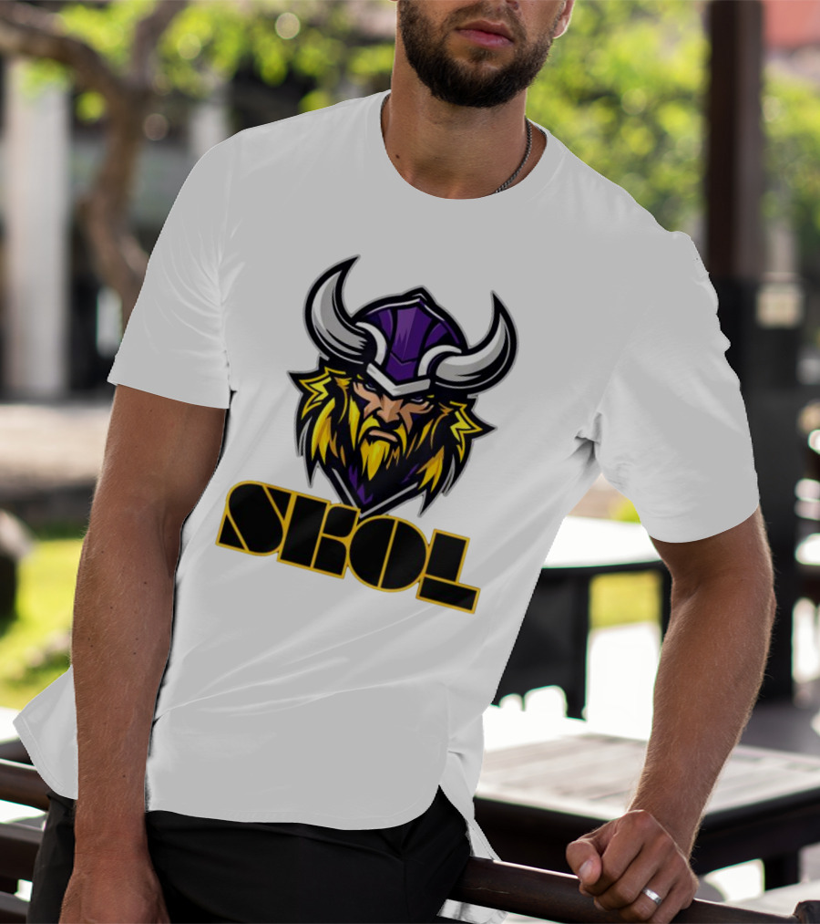 Minnesota Vikings Skol Scandinavian Pride Viking T-Shirt