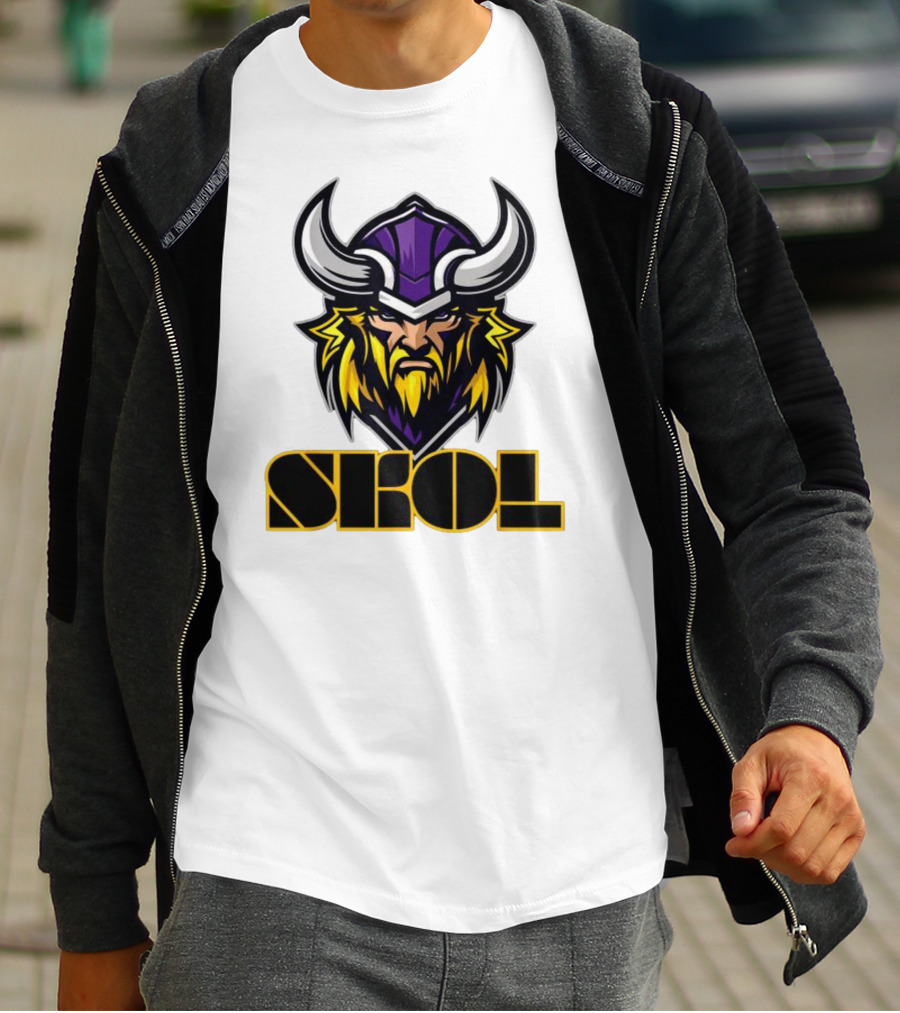 Minnesota Vikings Skol Scandinavian Pride Viking T-Shirt