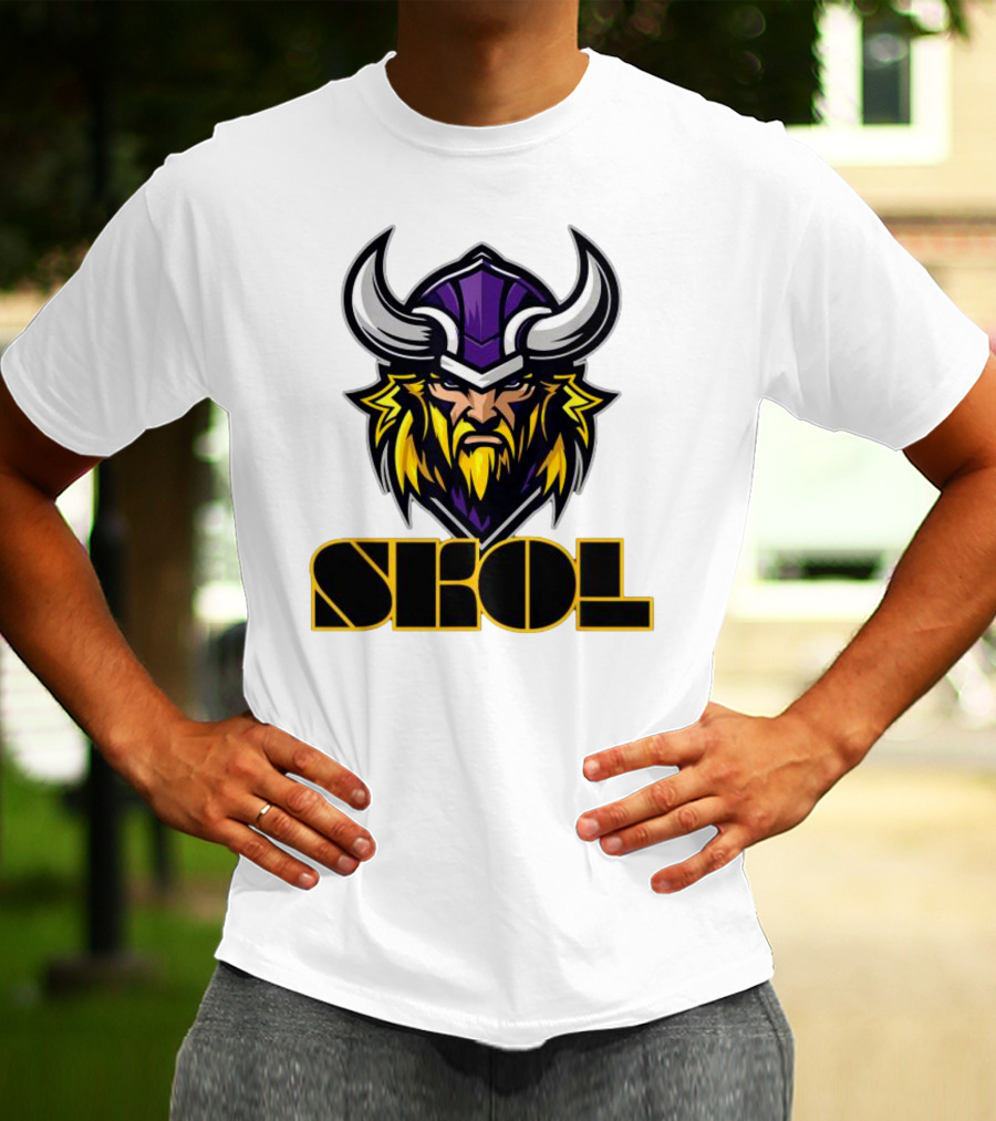 Minnesota Vikings Skol Scandinavian Pride Viking T-Shirt