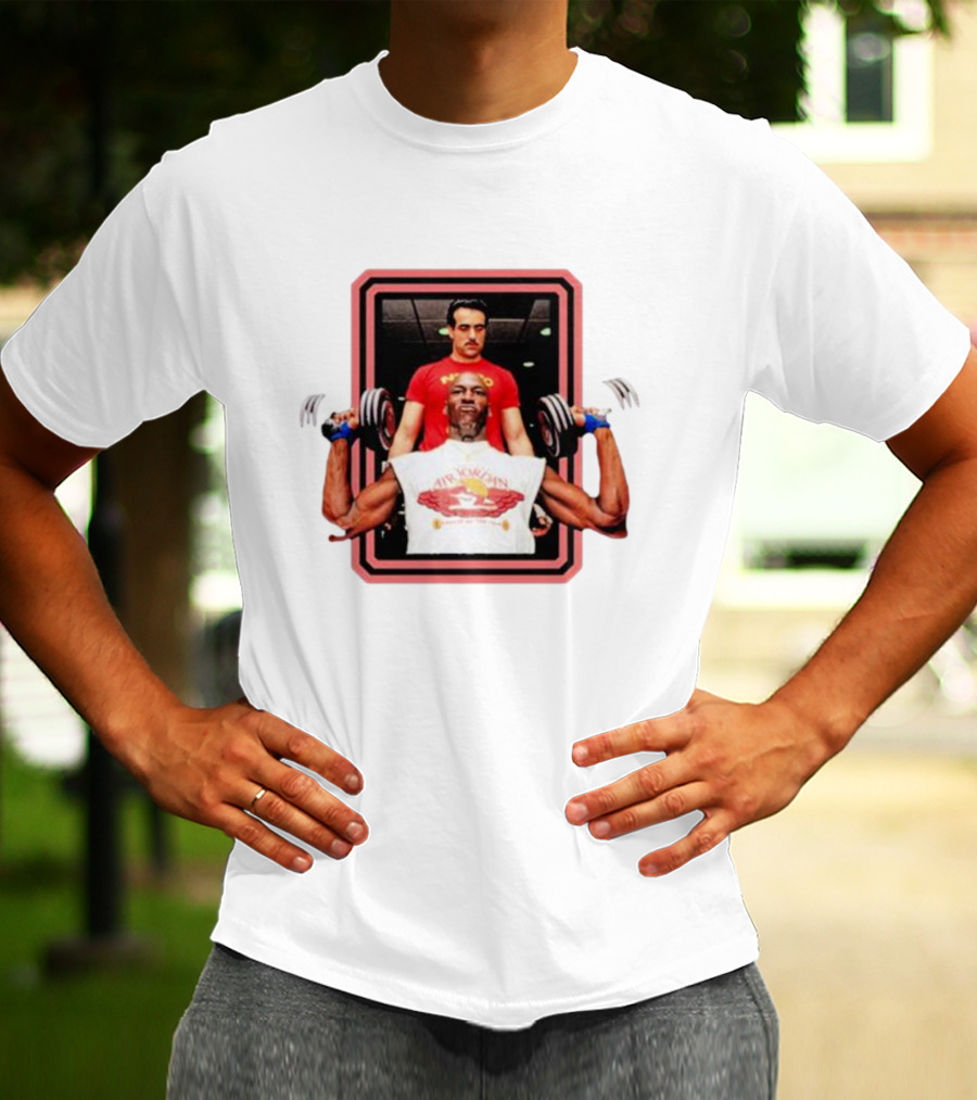 Tim Grover Michael Jordan Air Jordan Fitness Duo T-Shirt