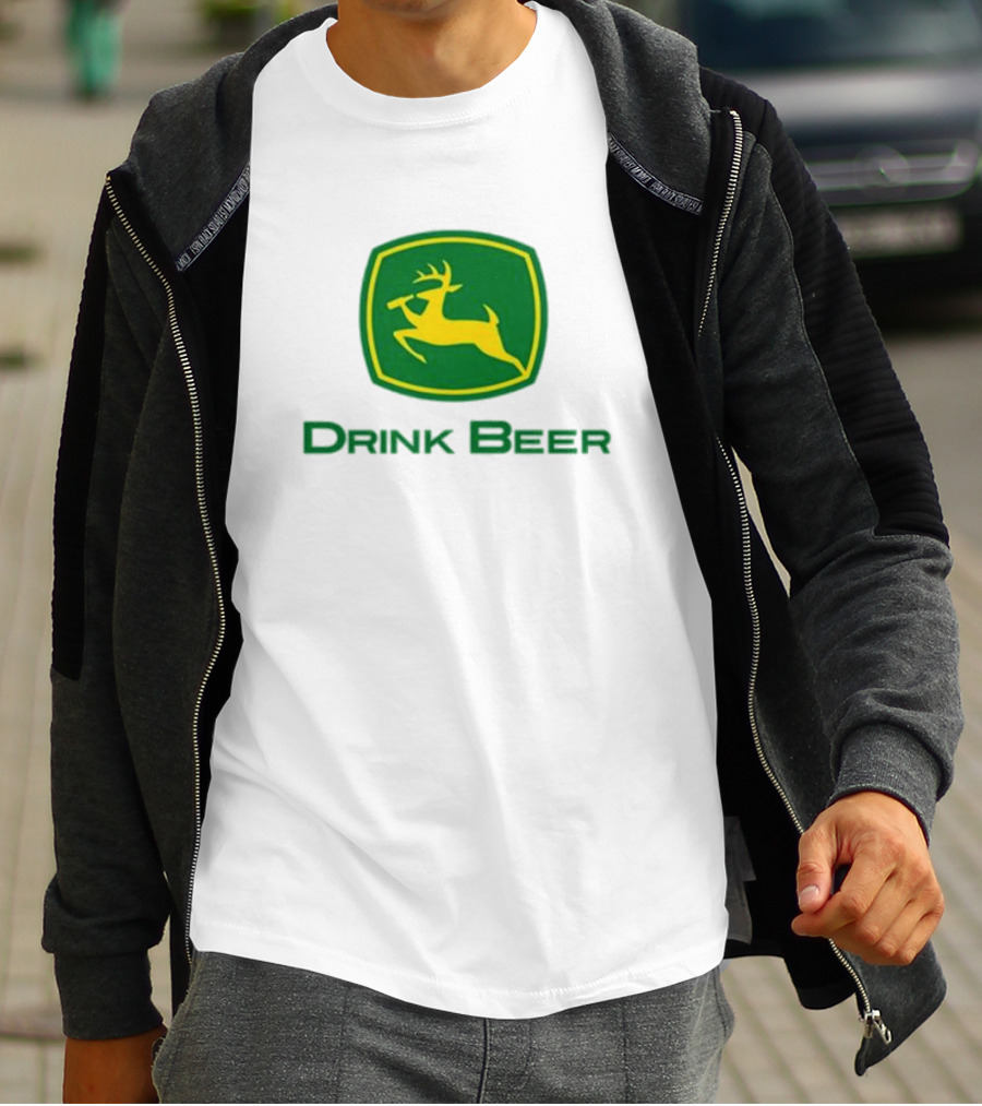 Drink Beer Deer T-Shirt