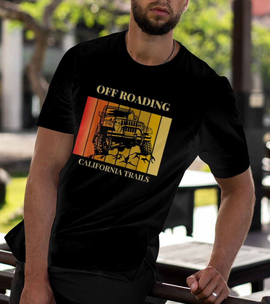 Off Roading California Trails Jeep Adventure T-Shirt