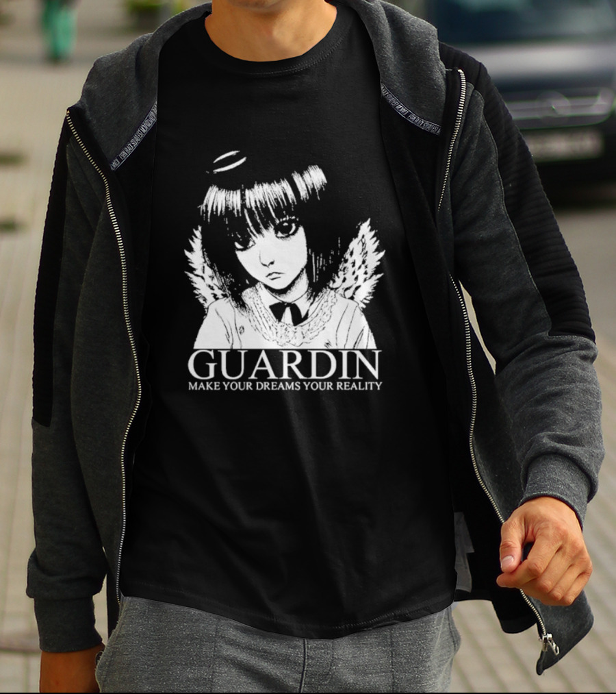 Guardin Anime Angel Make Your Dreams Your Reality T-Shirt