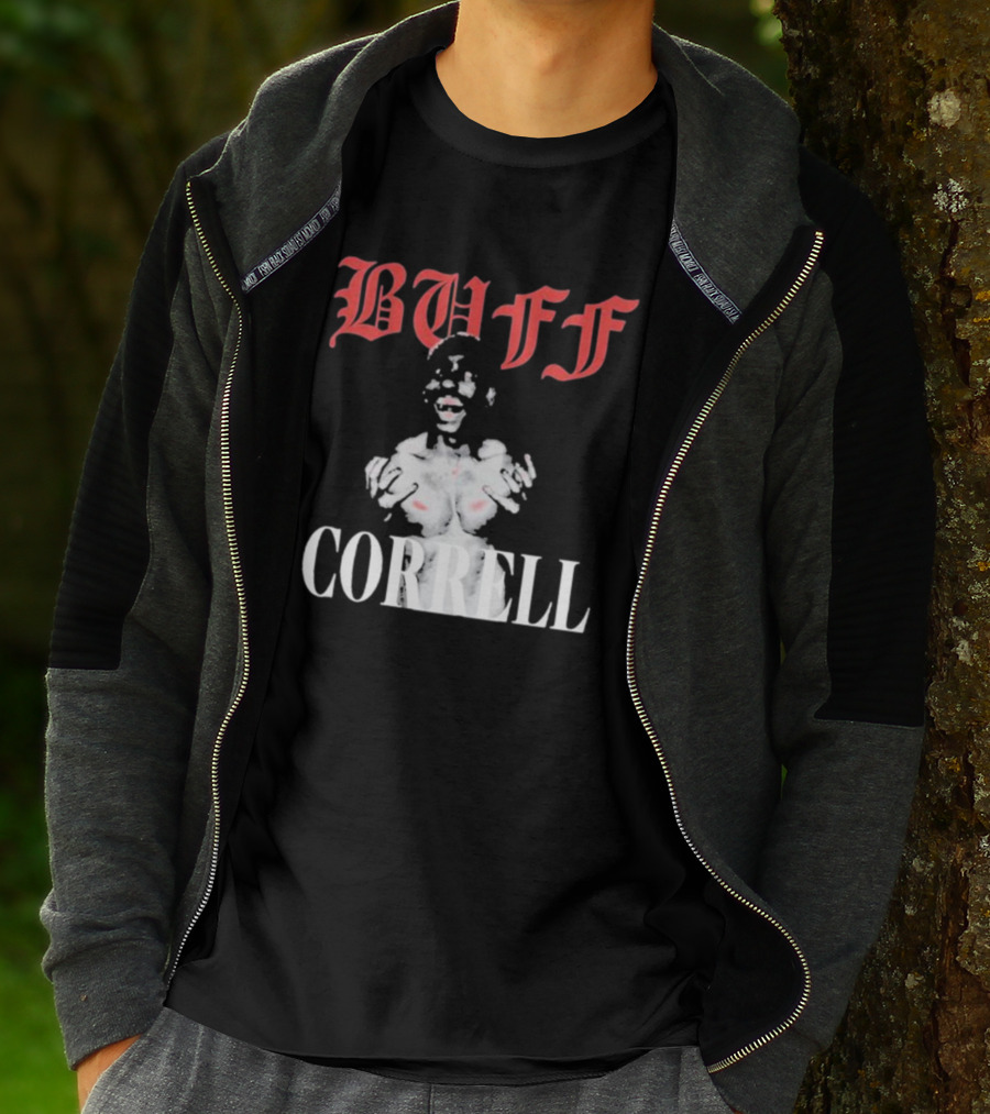 BUFF CORRELL Screaming Buff Correll Iconic Visual T-Shirt