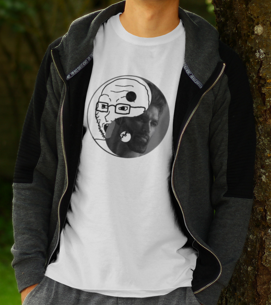 Gigachad Soyjak Meme T-Shirt