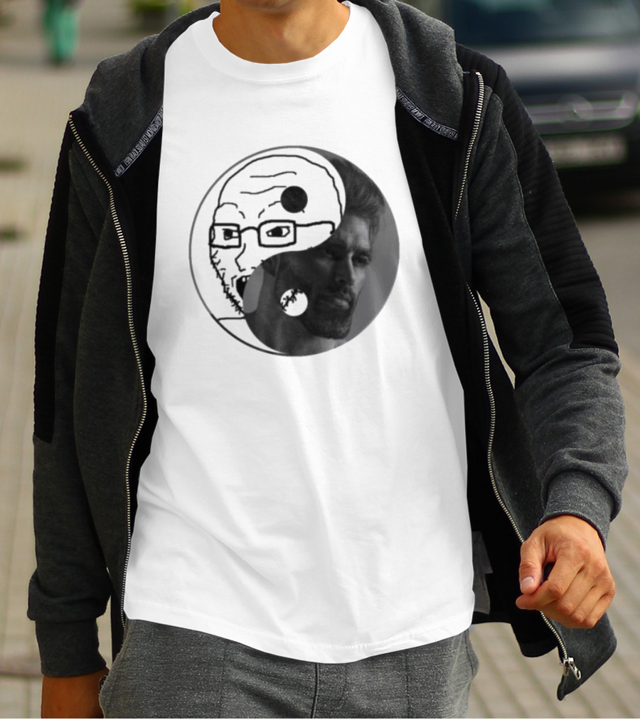 Gigachad Soyjak Meme T-Shirt