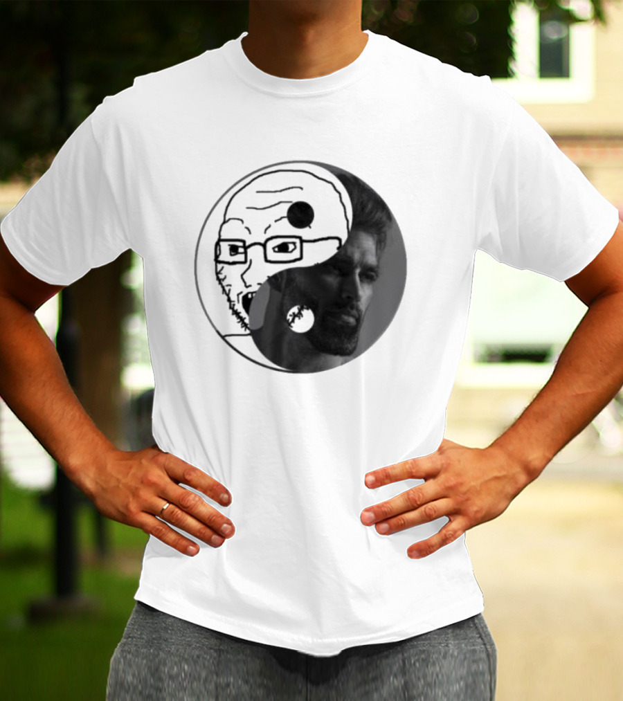 Gigachad Soyjak Meme T-Shirt