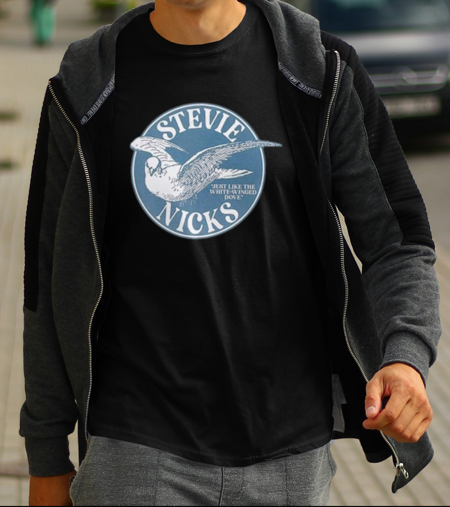 Stevie Nicks Just Like The White-Winged Dove Circular T-Shirt