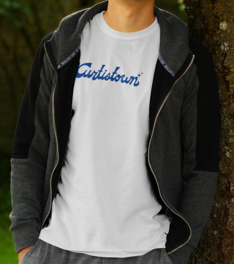 Kurtistown Blue Script Star T-Shirt