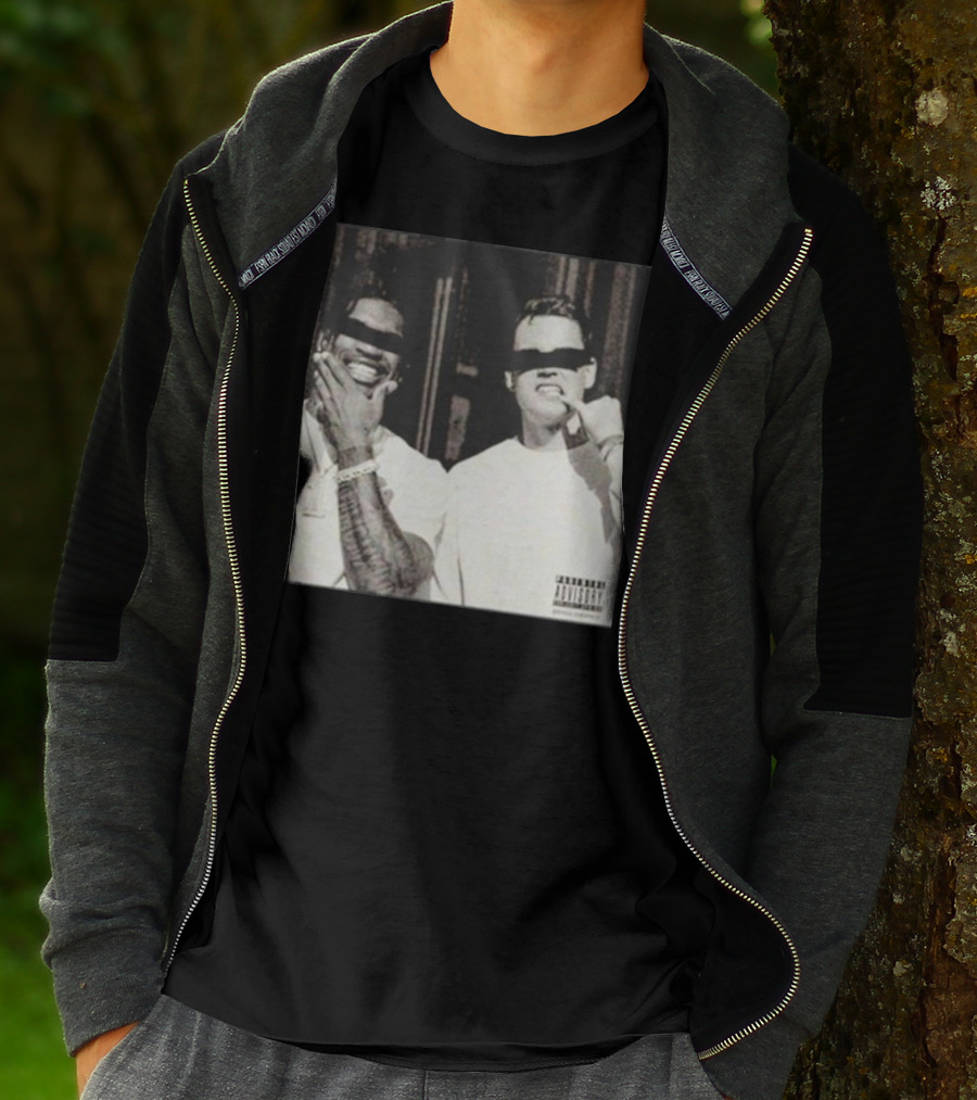 Bengalsgraphics They Are Burning All The Witches So Light Me Parental Advisory Duo With Black Bars T-Shirt