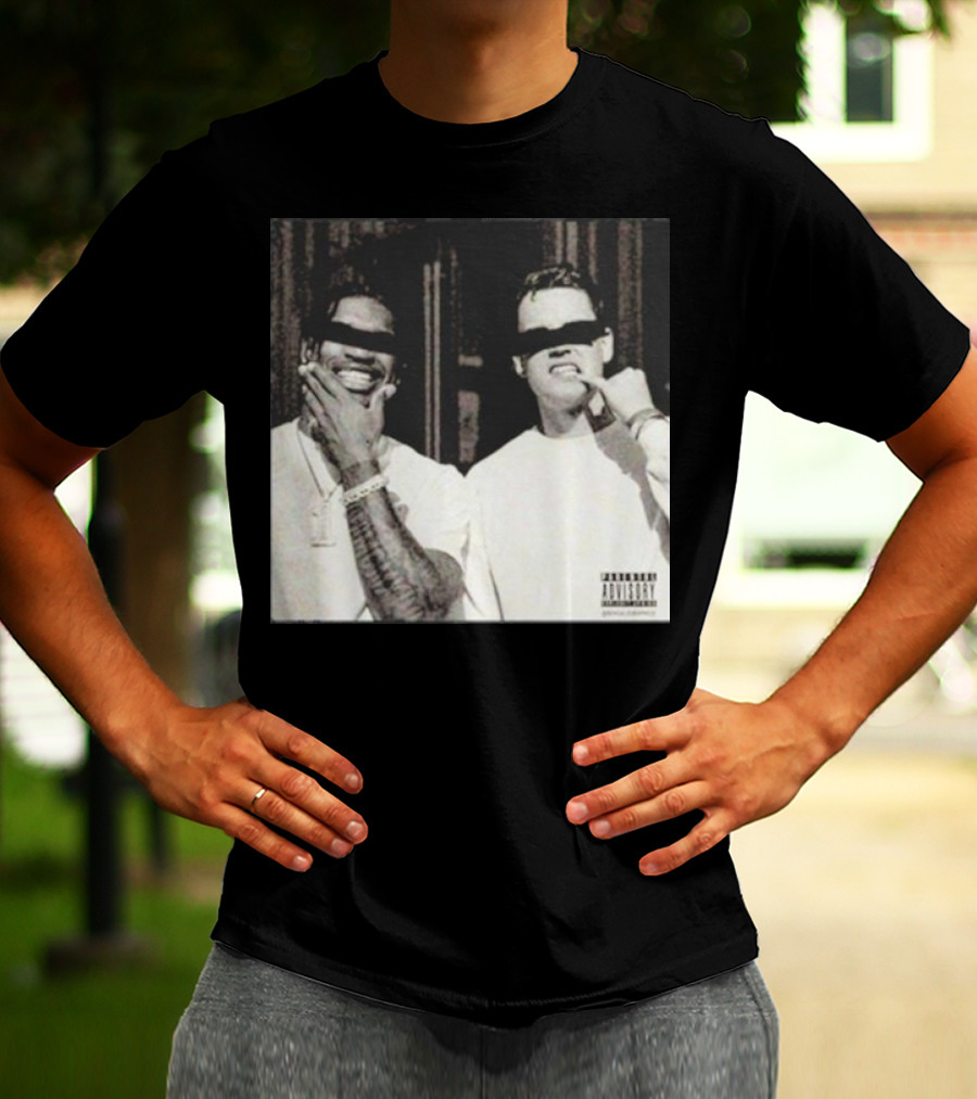 Bengalsgraphics They Are Burning All The Witches So Light Me Parental Advisory Duo With Black Bars T-Shirt