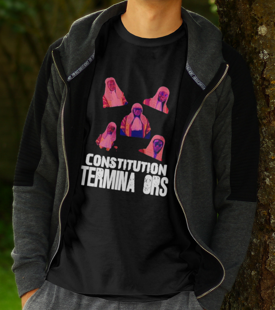 Constitution Terminators Judicial Figures T-Shirt