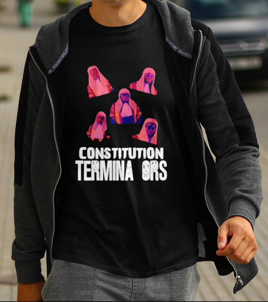Constitution Terminators Judicial Figures T-Shirt