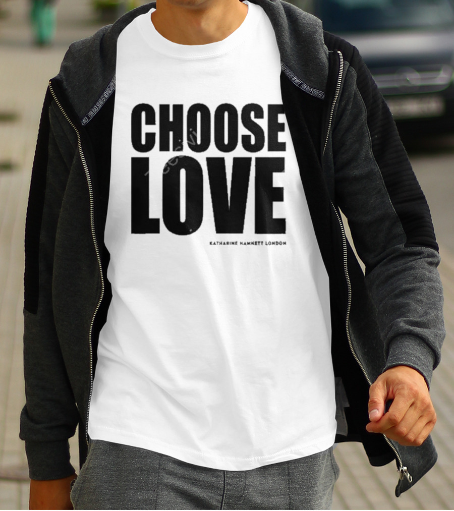 Katherine Hamnett London Choose Love Charity T-Shirt