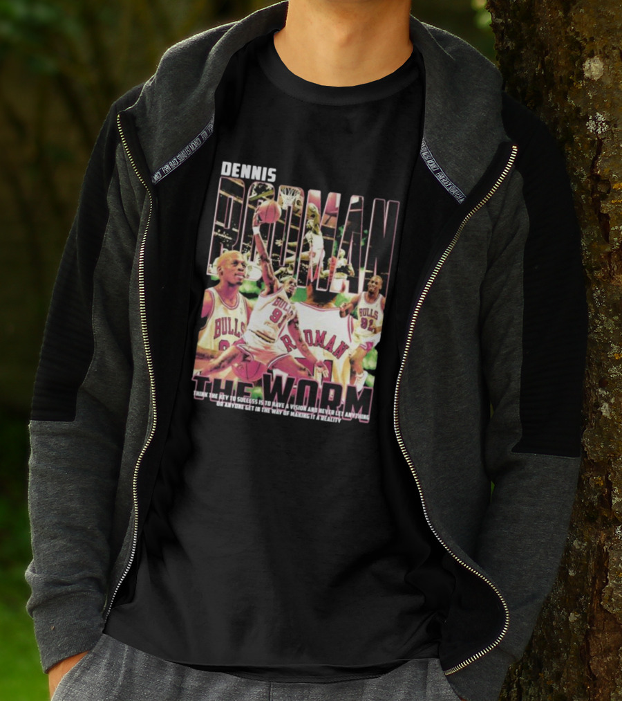 Dennis Rodman The Worm Bulls Vision To Success T-Shirt