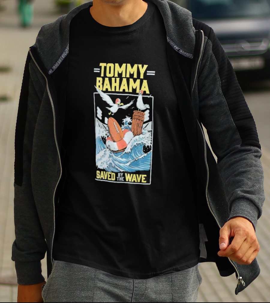 Tommy Bahama Ohio State Buckeyes Saved By The Wave T-Shirt