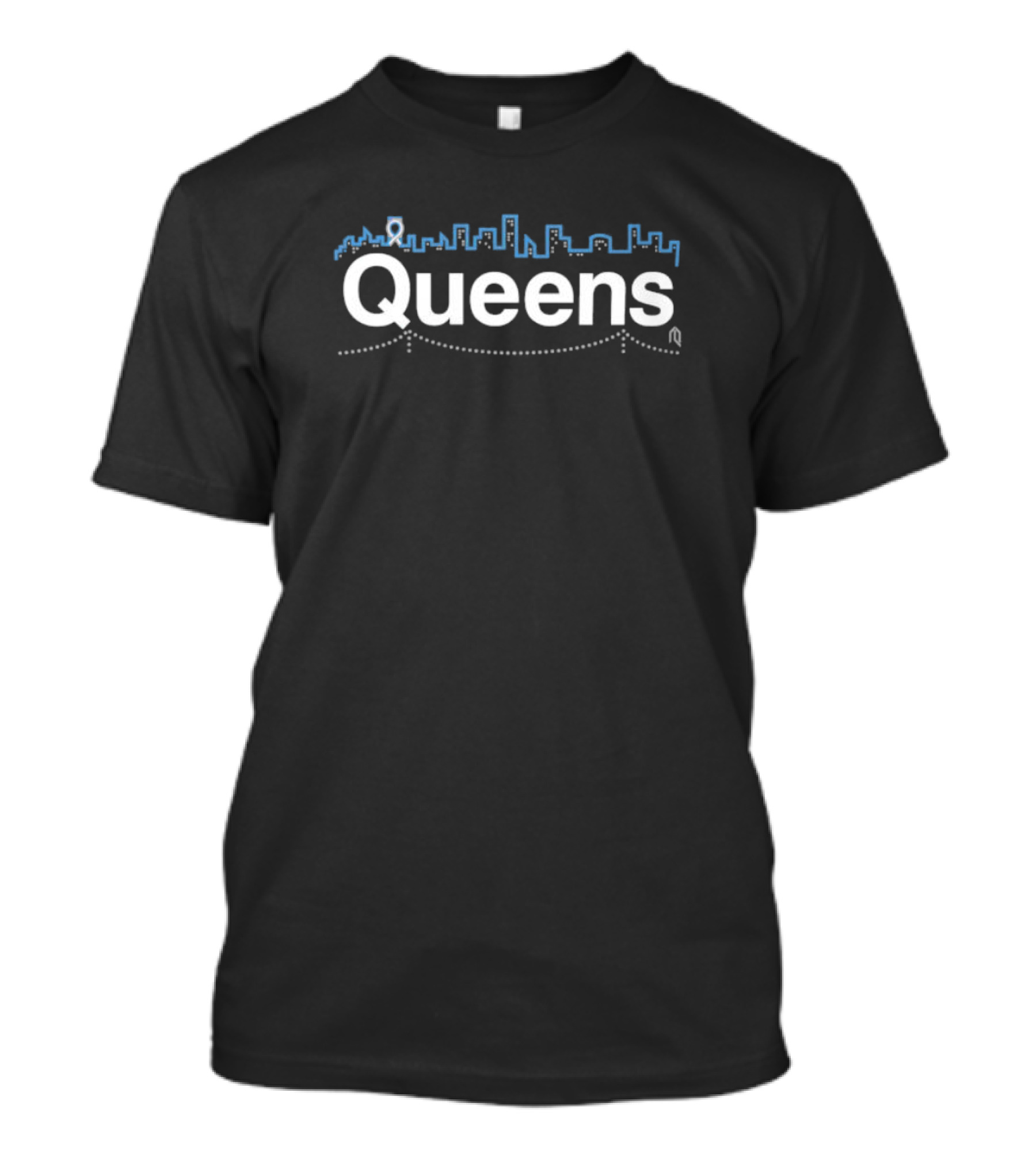 Queens Skyline Cityscape T-Shirt