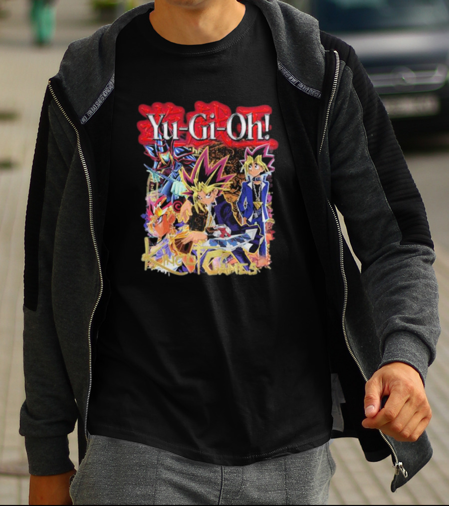 Yu-Gi-Oh King Of Games Featuring Iconic Duelists And Characters T-Shirt