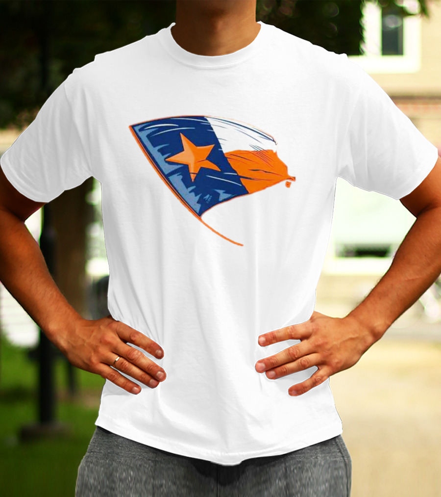 Houston State Flag Texas Colors And Star T-Shirt