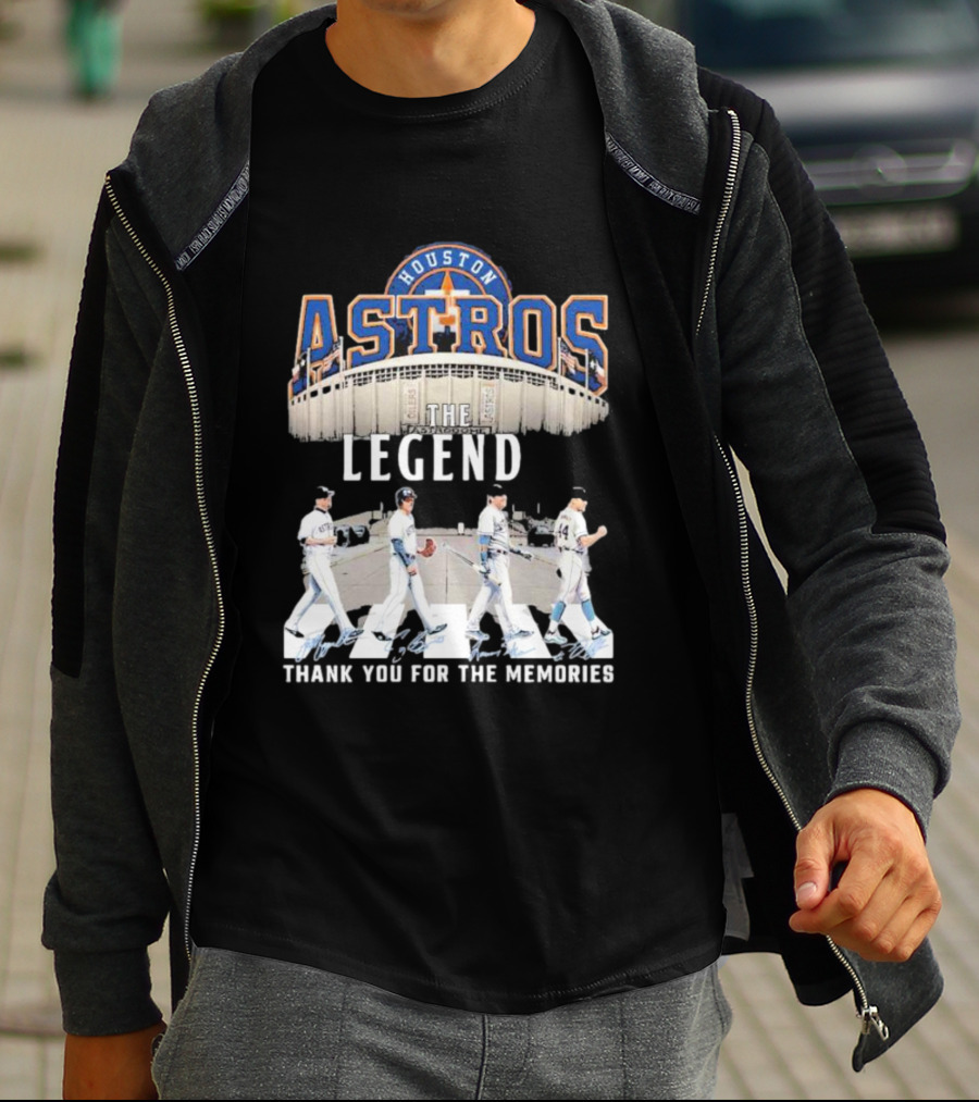 Houston Astros The Legend Thank You For The Memories T-Shirt