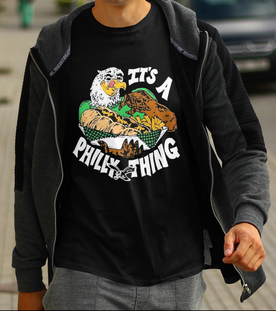 Philadelphia Eagles It's A Philly Thing Homage NFL X Guy Fieri's Flavortown T-Shirt