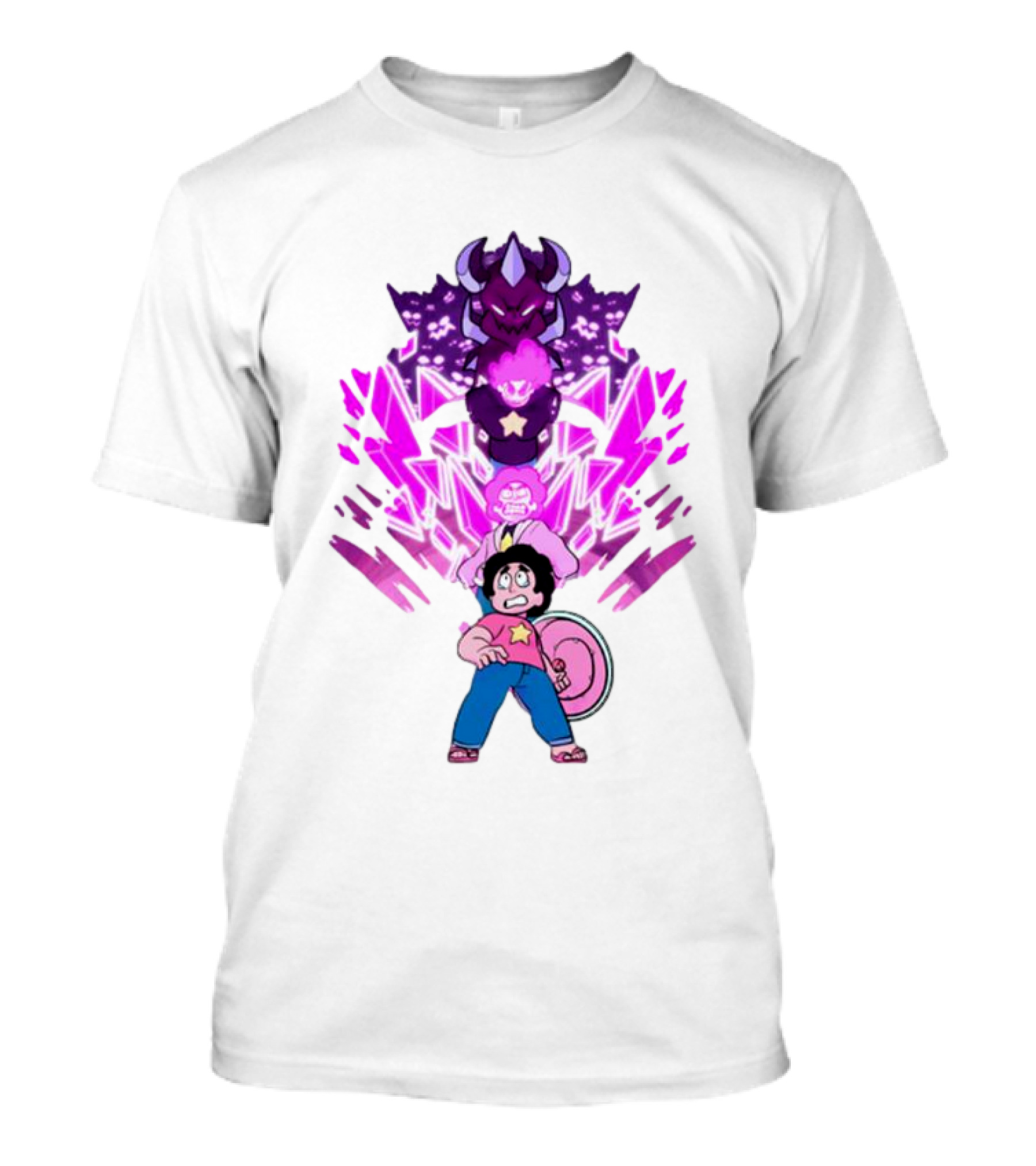 Jakeneutron Steven Universe Dark Fusion Transformation T-Shirt