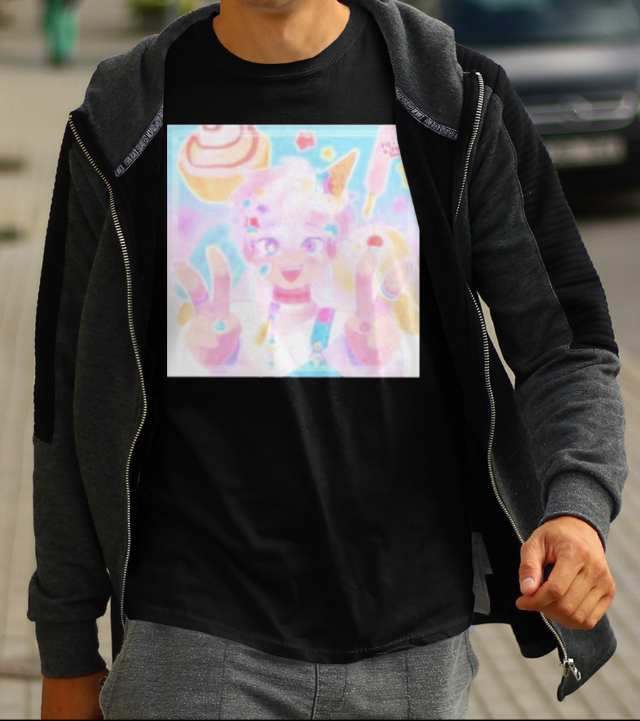 Unicorn Boy Cute Pastel Ice Cream Aesthetic T-Shirt