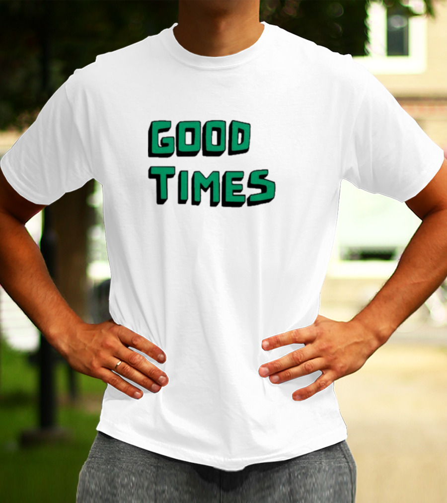 Good Times Bella Freud Black Shirt Fashion T-Shirt