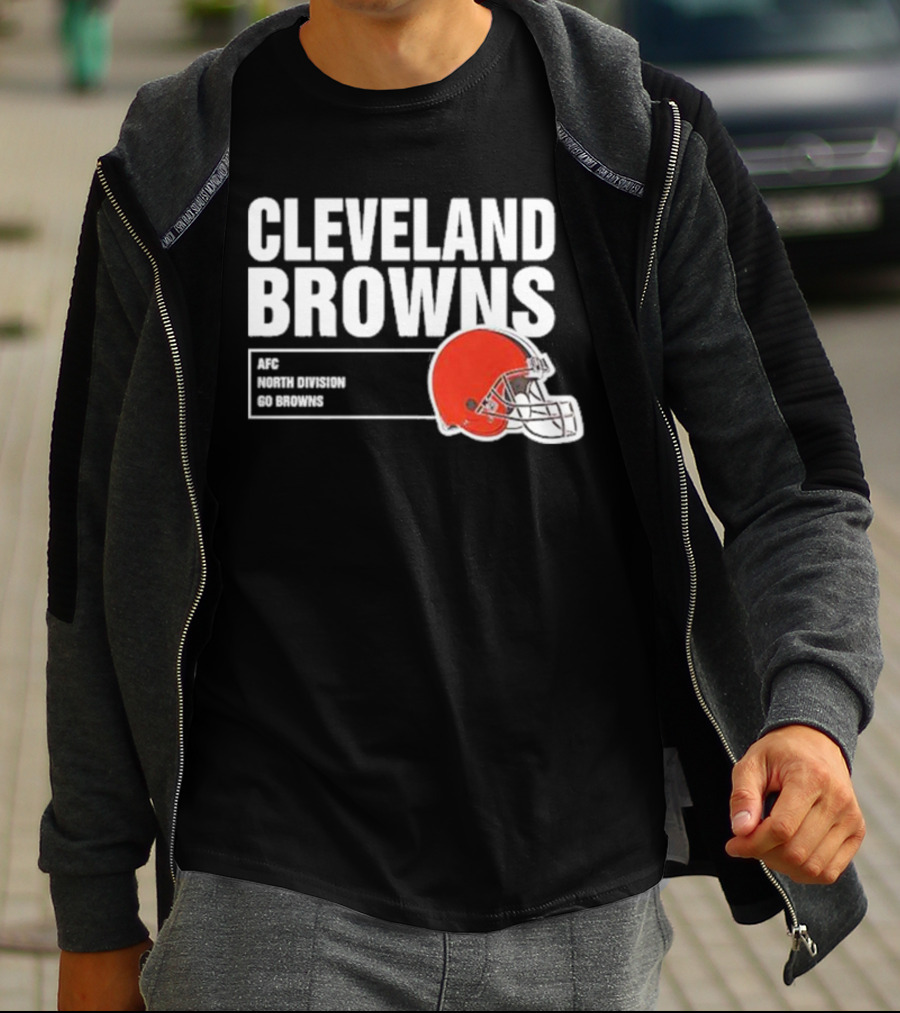 Cleveland Browns AFC North Division Go Browns T-Shirt