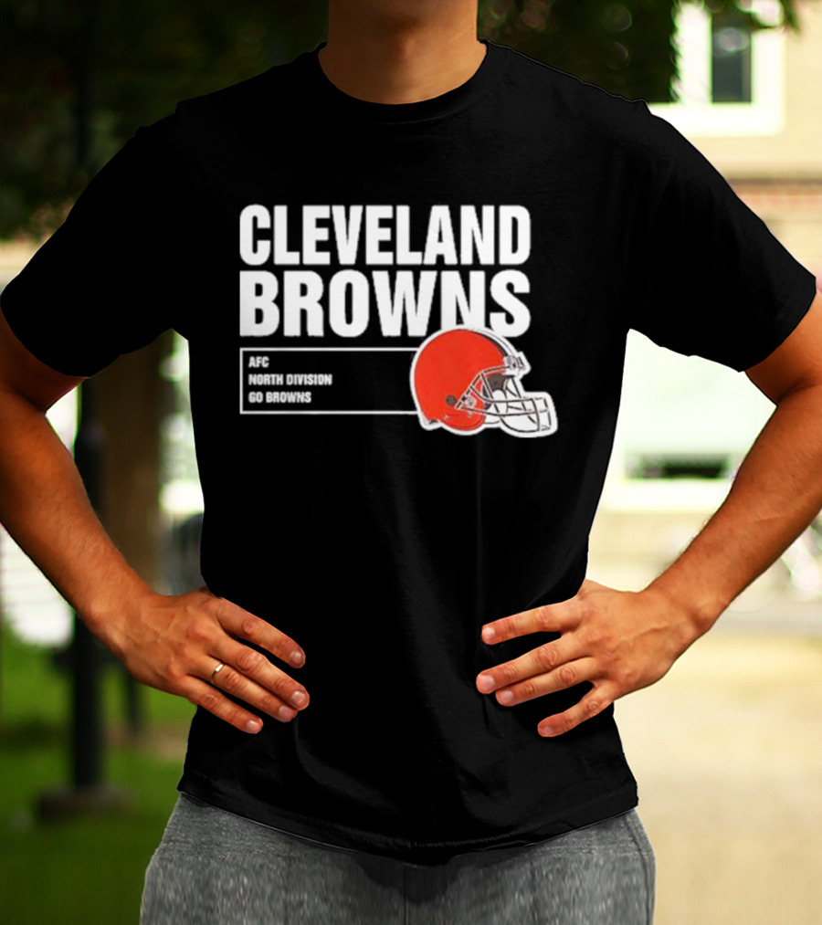 Cleveland Browns AFC North Division Go Browns T-Shirt