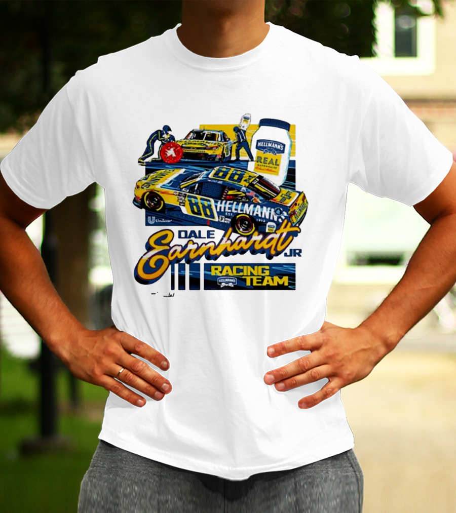 Dale Earnhardt Jr Racing Team Hellmann’s Real Cars 88 Racing Team T-Shirt