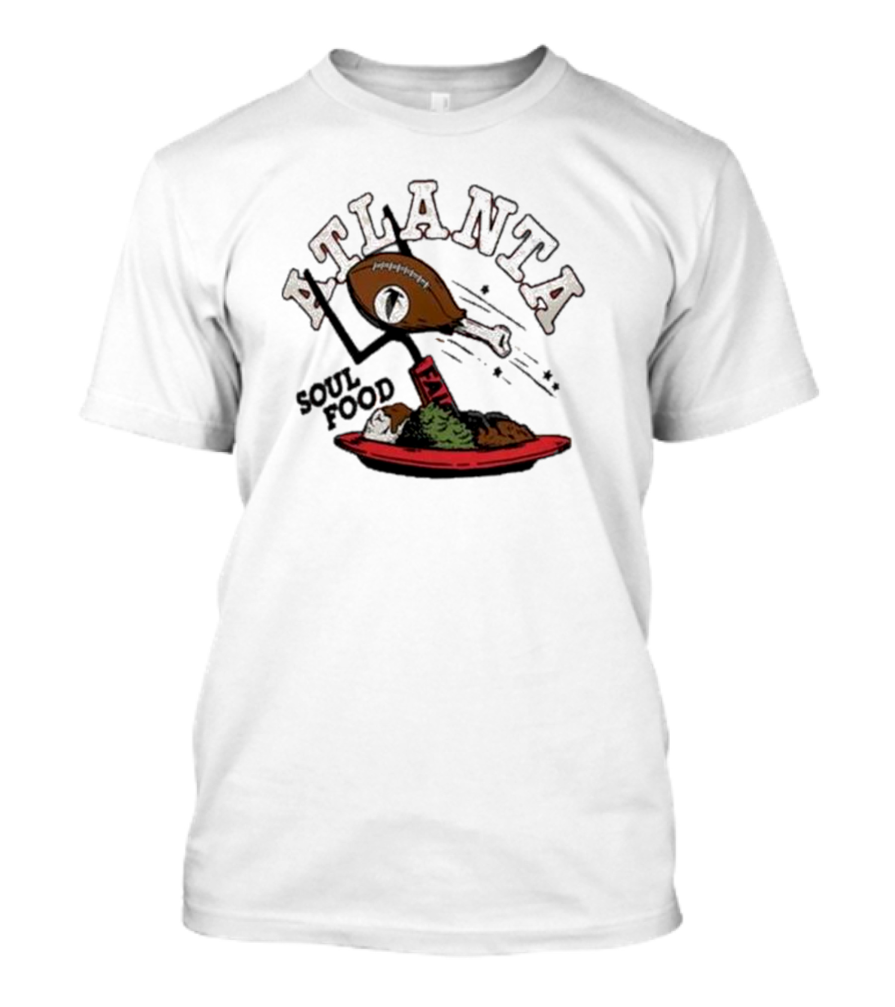 Atlanta Falcons Flavortown Soul Food Football T-Shirt