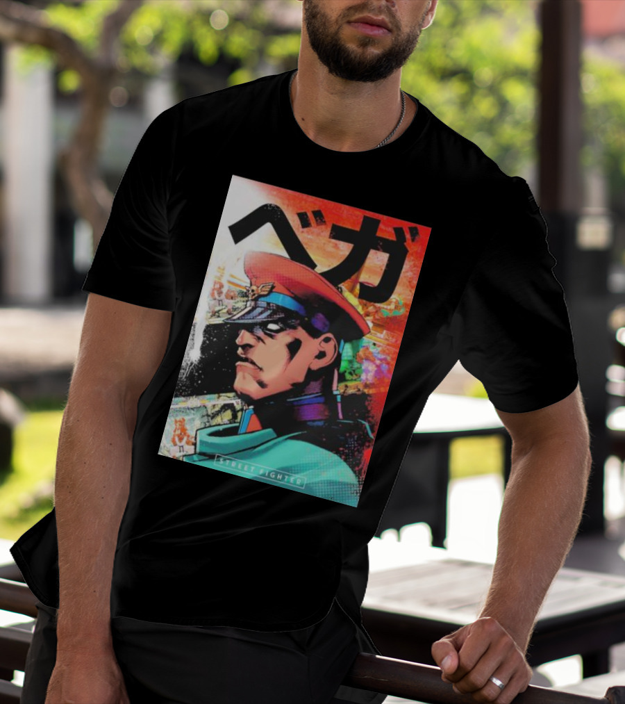 Street Fighter M Bison Vega T-Shirt