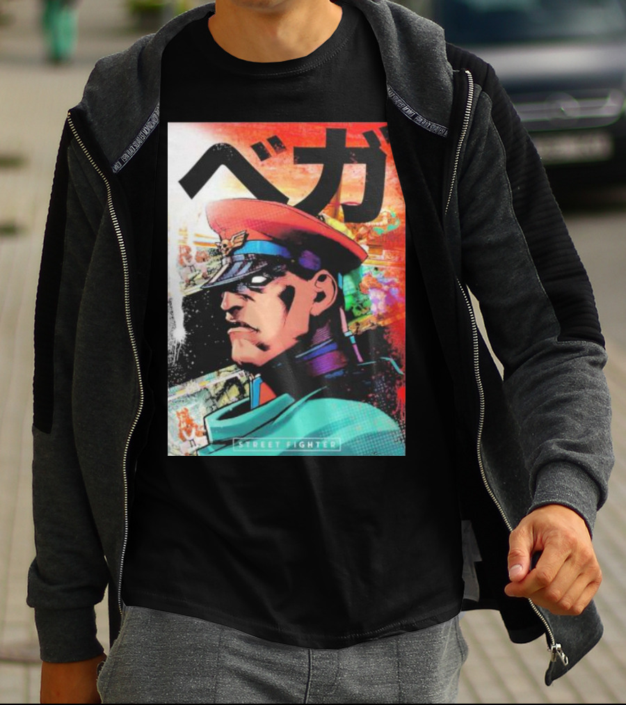 Street Fighter M Bison Vega T-Shirt