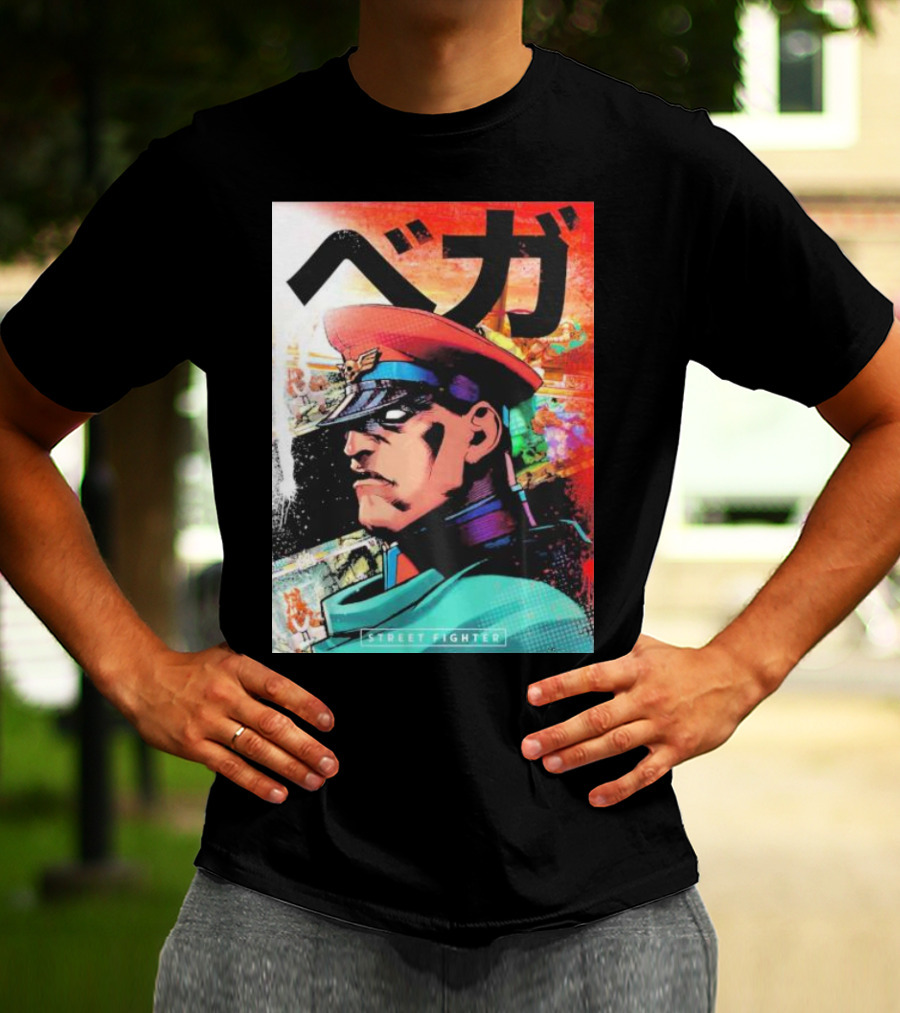 Street Fighter M Bison Vega T-Shirt