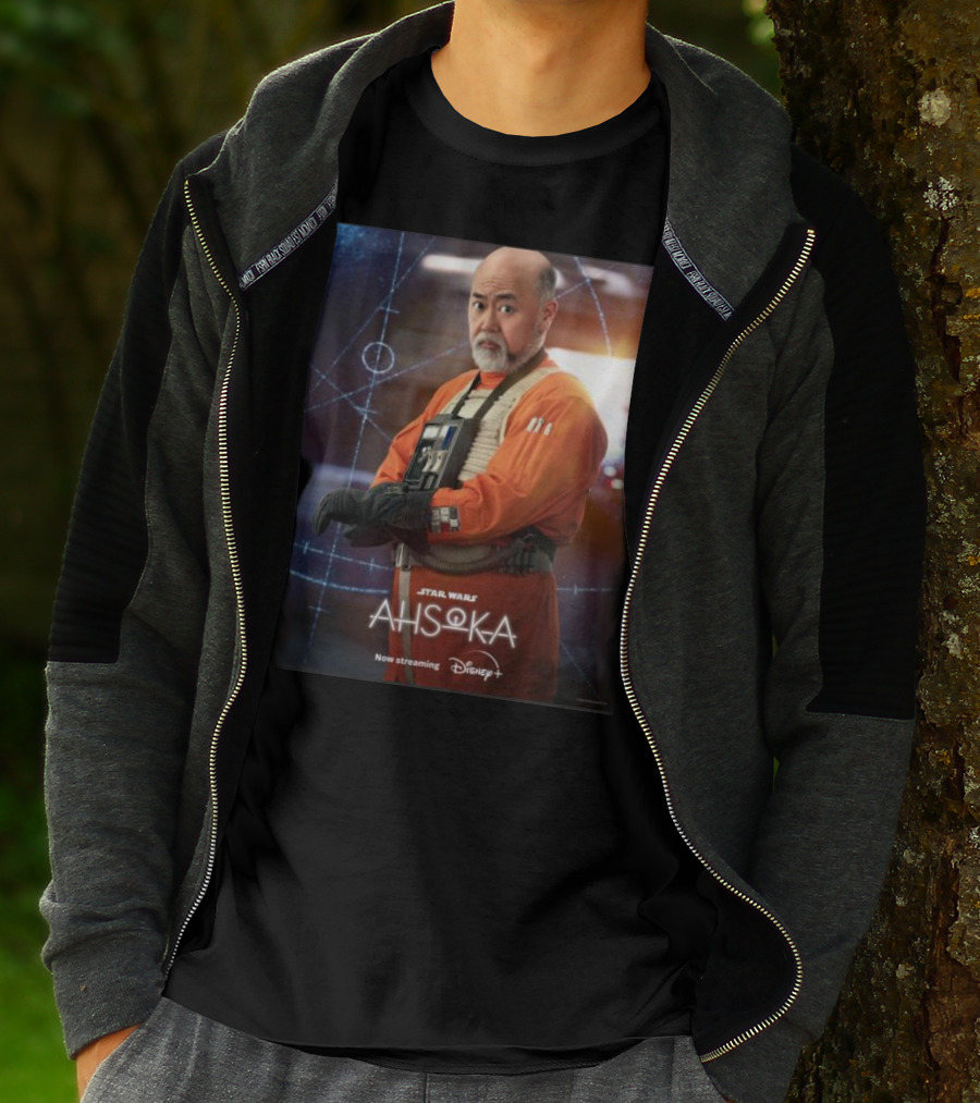 Ahsoka Carson Teva Character Star Wars Disney Plus Now Streaming T-Shirt