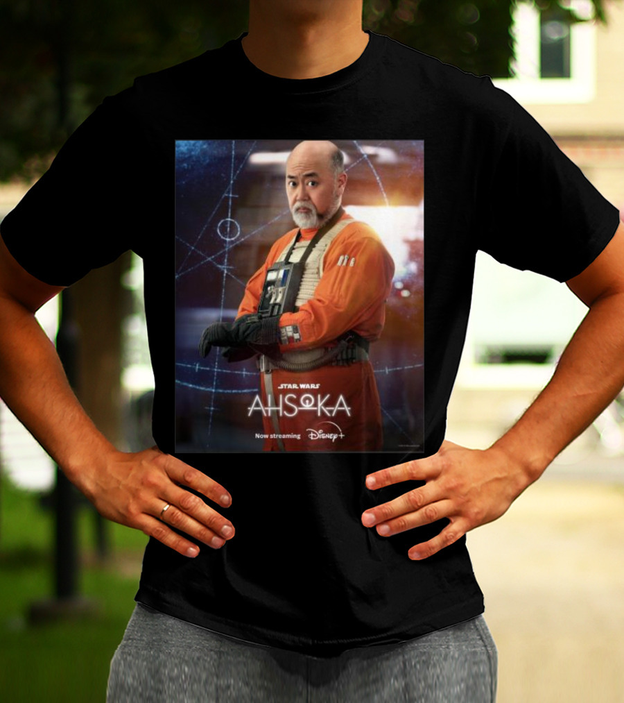 Ahsoka Carson Teva Character Star Wars Disney Plus Now Streaming T-Shirt