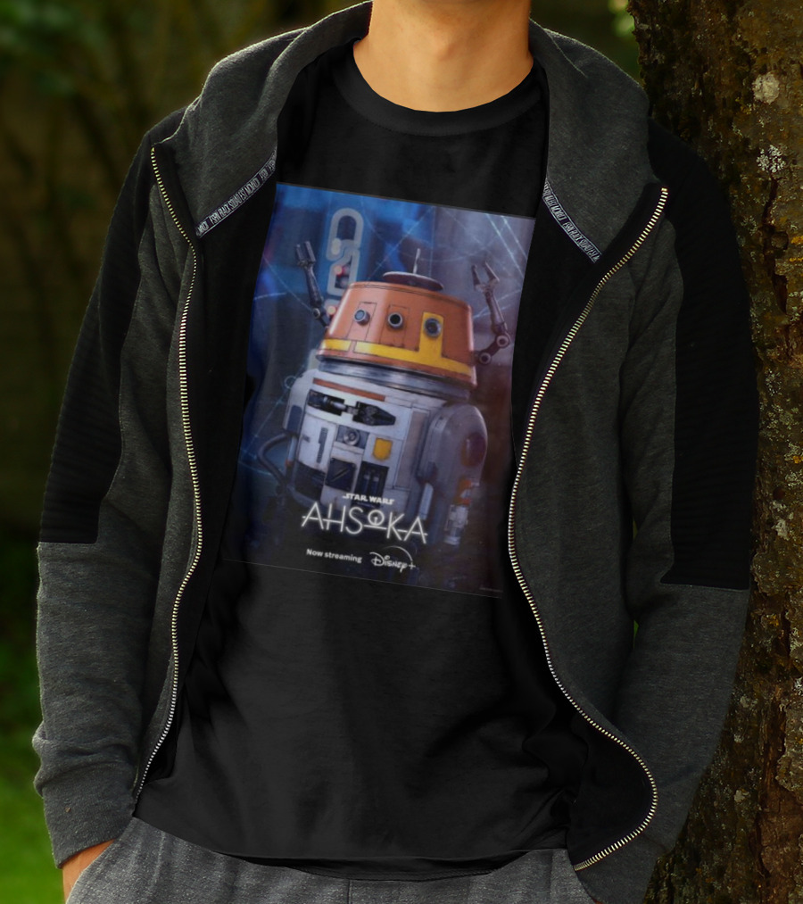 Star Wars Ahsoka Chopper Droid Character Now Streaming Disney+ T-Shirt