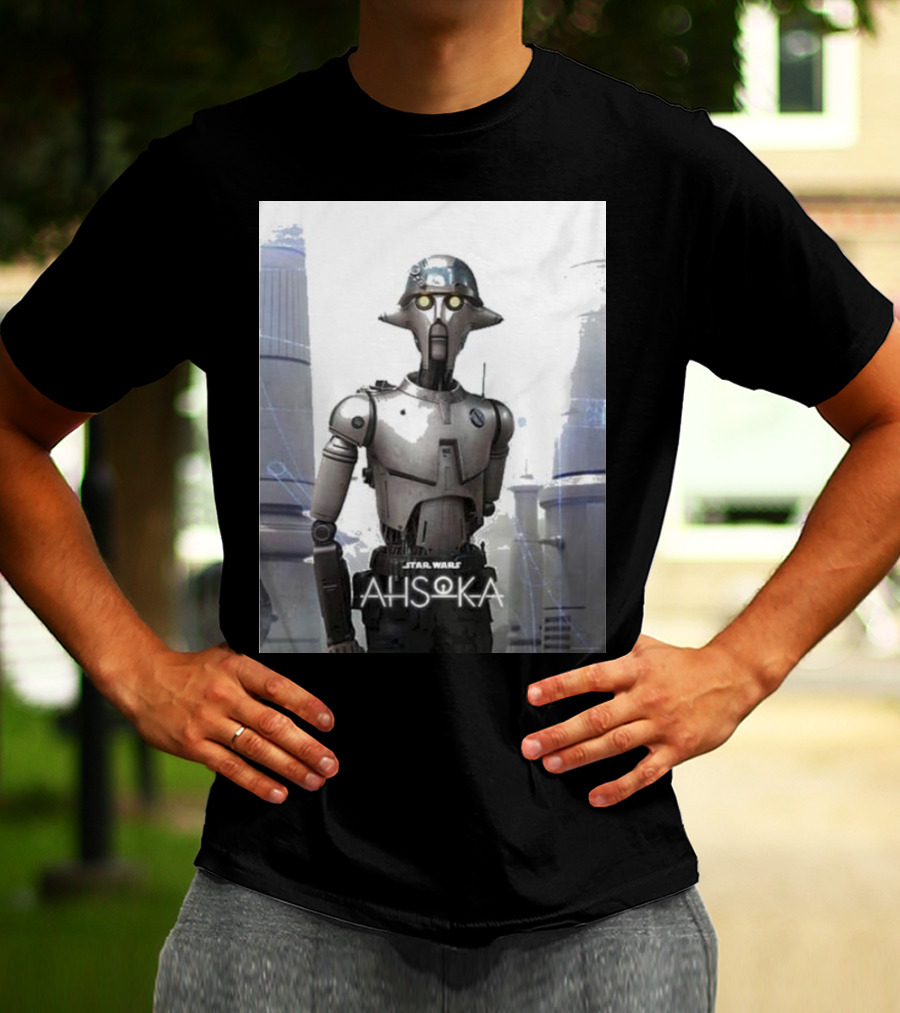 Star Wars Ahsoka Huyang Character Robot Droid T-Shirt