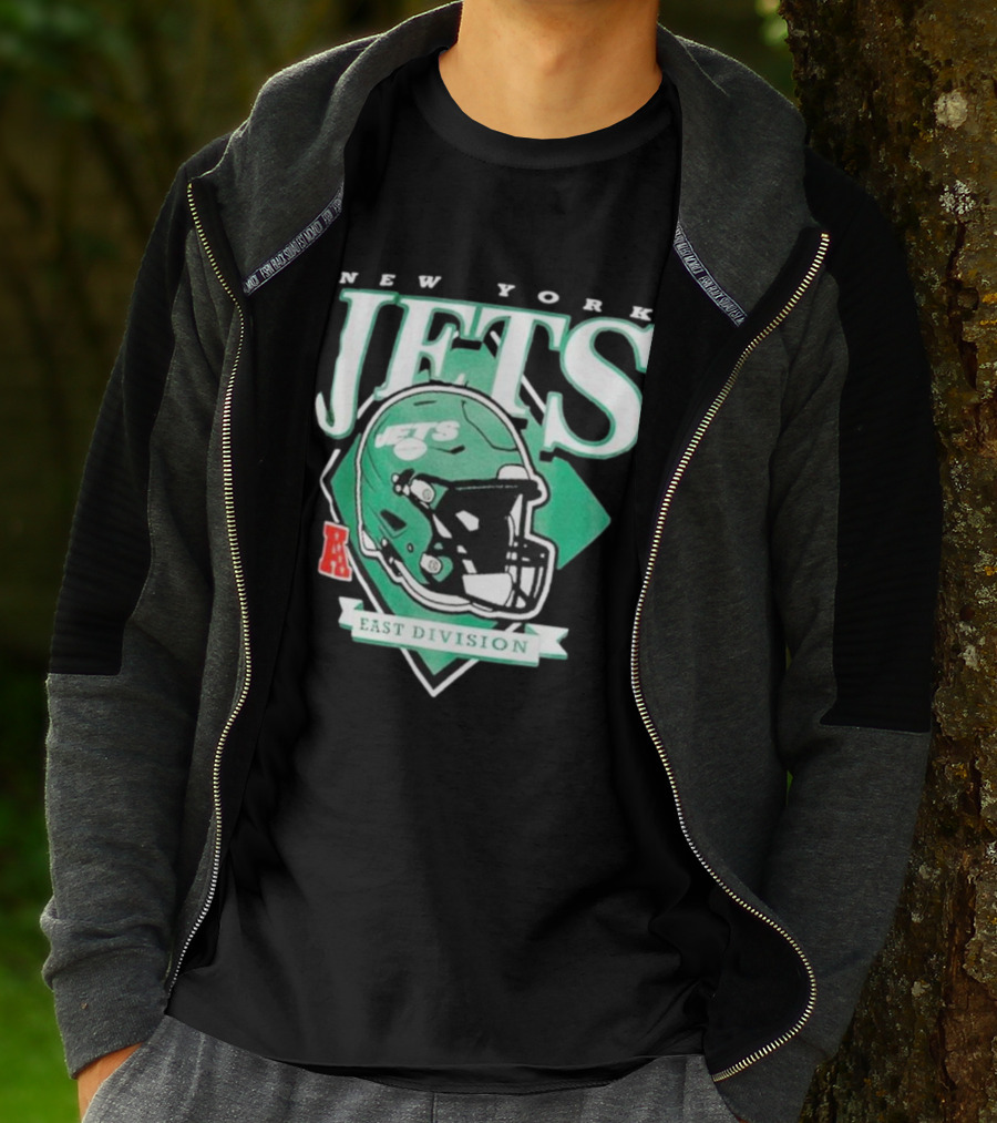 New York Jets East Division Helmet T-Shirt