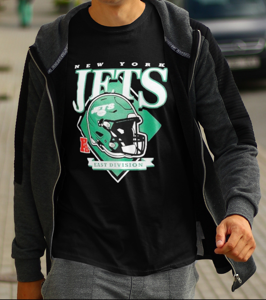 New York Jets East Division Helmet T-Shirt