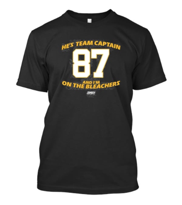 He’s Team Captain 87 And I’m On The Bleachers Jomboy T-Shirt