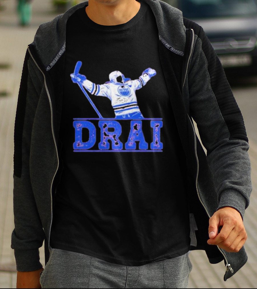 Leon Draisaitl Edmonton Oilers Drai Hockey T-Shirt