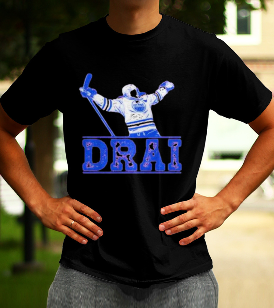 Leon Draisaitl Edmonton Oilers Drai Hockey T-Shirt