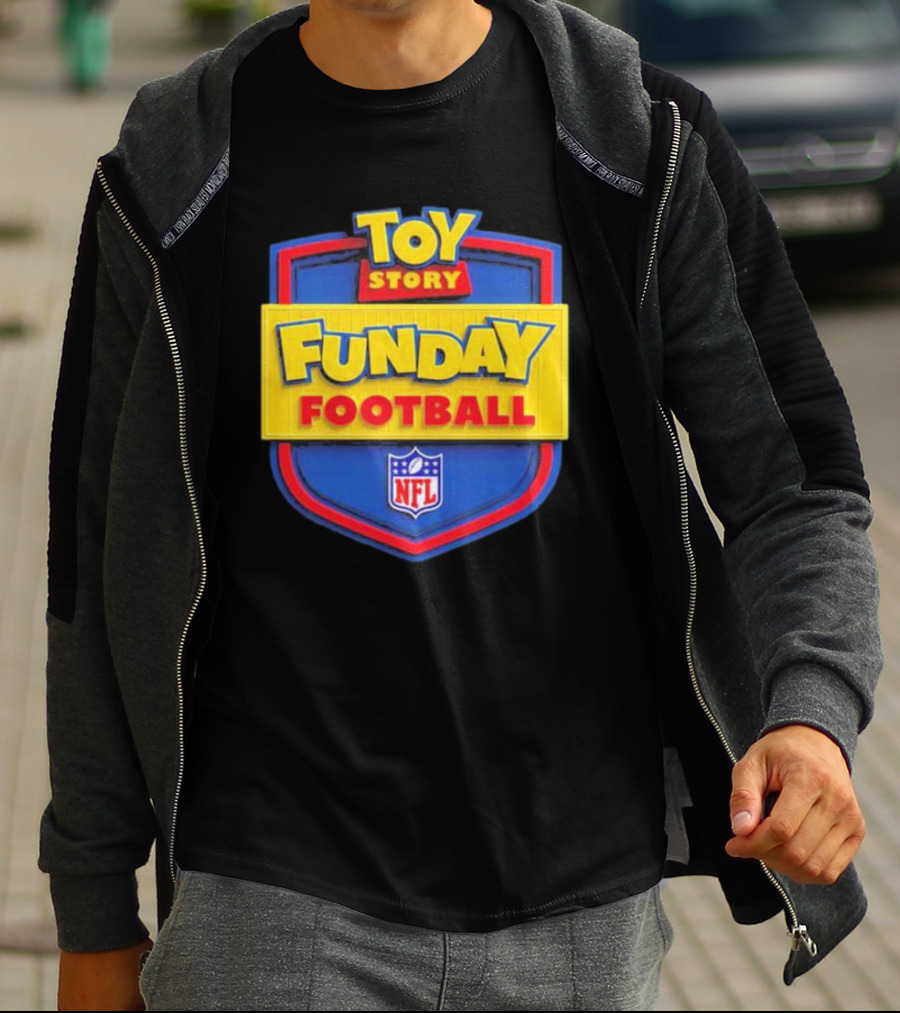 Toy Story Funday Football NFL Shield T-Shirt