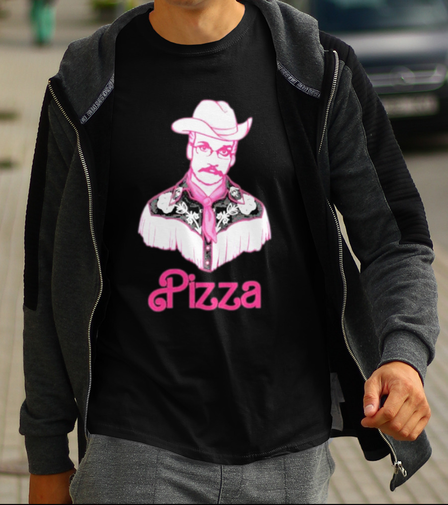 Pizzamas Cowboy John Pizza T-Shirt