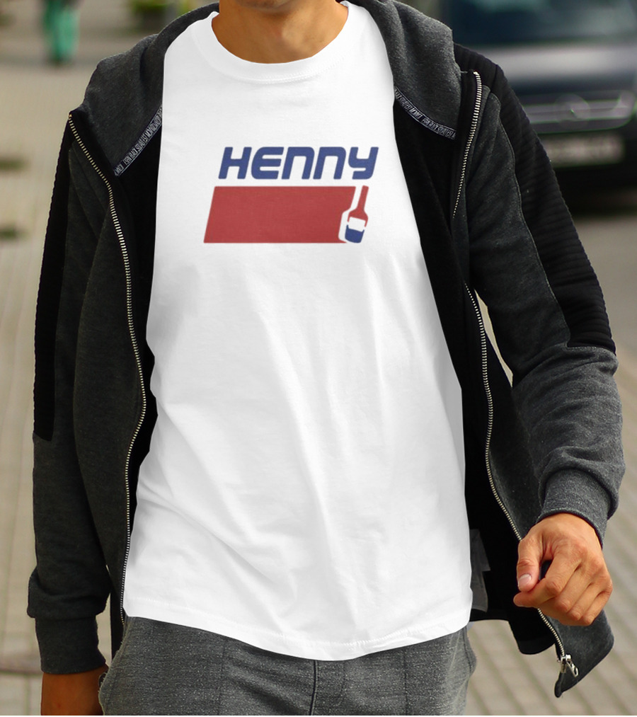 Henny Cola Logo Bottle T-Shirt