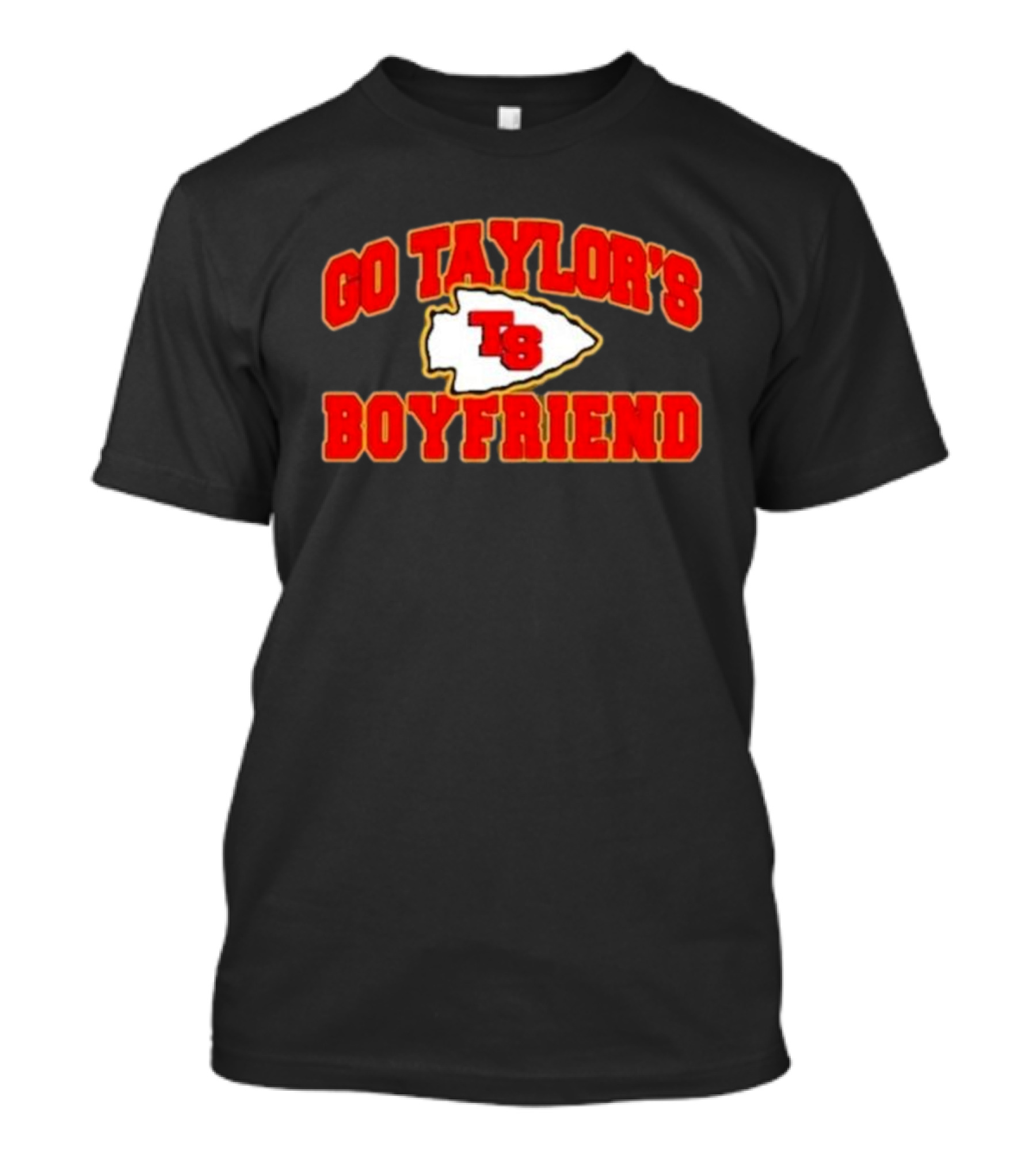 Go Taylor's Boyfriend TS Arrowhead Motif T-Shirt